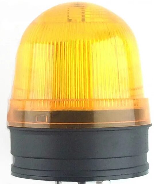 Abb COS Сигнальная лампа-маячок KSB-113Y желтая проблесковая 115В АC (кс еноновая) в Москве