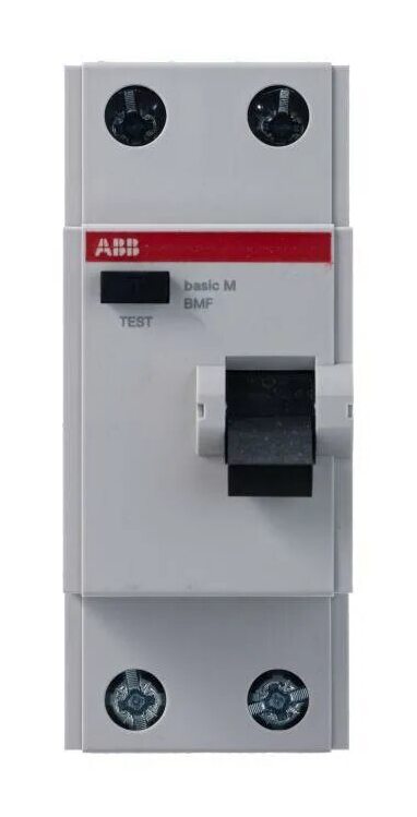 ABB Basic M BMF412 AC 2P 40A 30mA Выключатель диффер. тока (УЗО) 30мA тип 2CSF602041R1400 Узо 16a в Москве