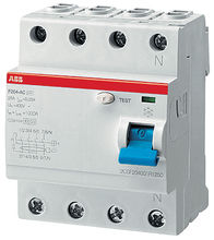 ABB F204AC УЗО 4Р 100А 100mA (AC) 2CSF204001R2900