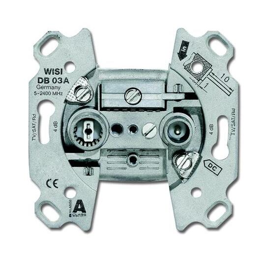 Механизм розетки TV-R тупиковая ABB 2CKA000230A0380 в Москве