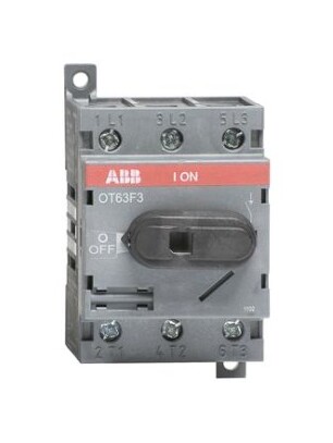 Рубильник OT63F3 3п с рукояткой DIN/винт ABB 1SCA105332R1001 в Москве