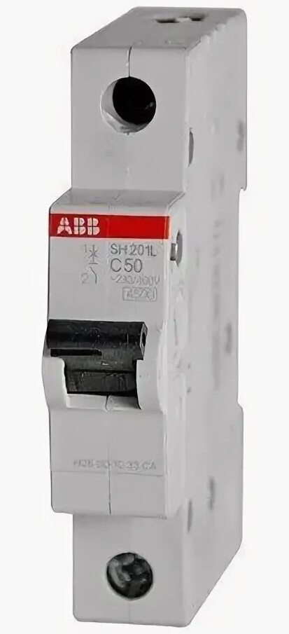 ABB S201 Автоматический выключатель 1P+N 4А (C) 6кА 2CDS251103R0044 в Москве