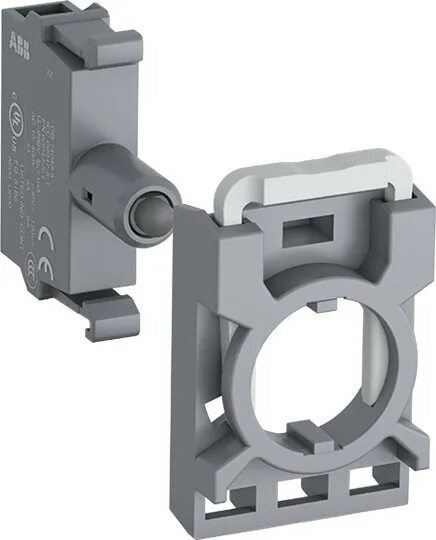 Abb COS Переключатель M2SS1-21C (короткая ручка) прозрачный 2-х позицион ный с подсветкой (только к в Москве