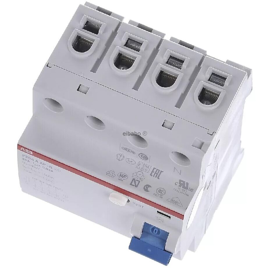 ABB F204 AC-125/0,3 УЗО 4-x полюсное 125А 300мА 230/400В 2CSF204101R3950 в Москве