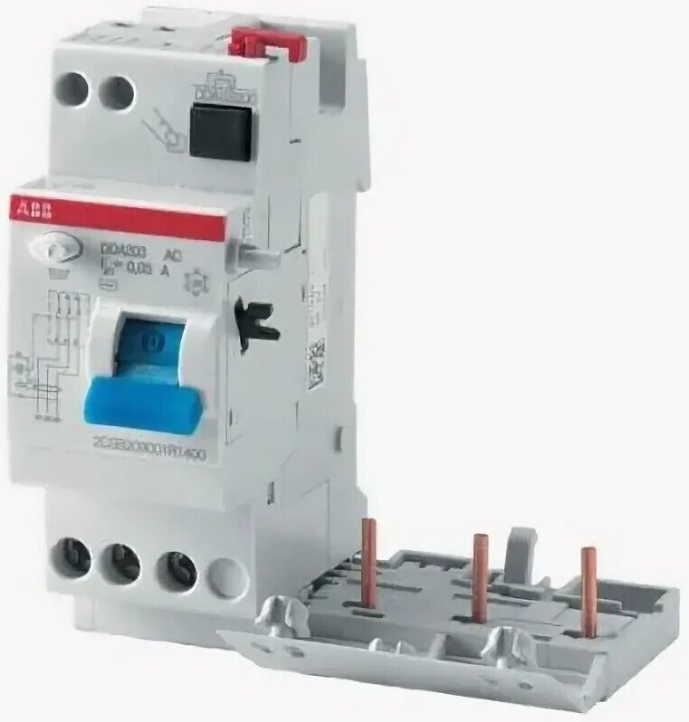 ABB Basic M BMF412 AC 2P 40A 30mA Выключатель диффер. тока (УЗО) 30мA тип 2CSF602041R1400 F204 УЗО 4Р 100mA селективный в Москве