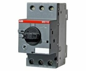 ABB MS116-2.5 50kA (регулир.1.6A-2.5A) Автомат защиты электродвигателей тип: автоматический выключатель, отключающая способность: 50 кА, номинальное напряжение: 690 в Москве