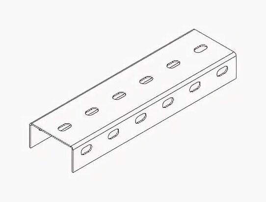 ABB Кабель-канал перфорир. 60х80мм ШхВ 4/6 в Москве