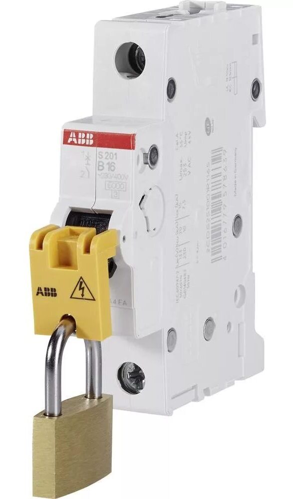 ABB Emax Блокировка выключателя в разомкнутом состоянии KEY LOCK N.20008 E1/6 в Москве