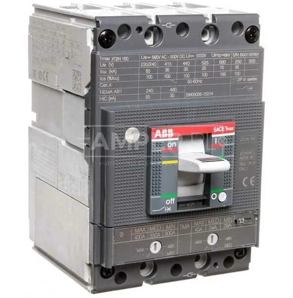 ABB Tmax XT Корпус выключателя XT2S 160 4p F F в Москве