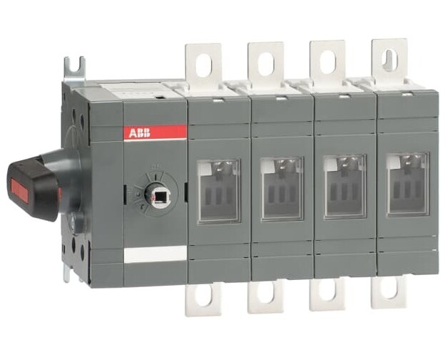 Abb SGC Рубильник OT250ES04K до 250А 4-полюсный бок. управление (в сборе) в Москве